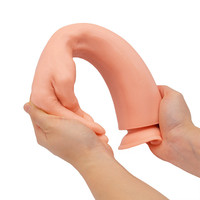 Dildo en silicone et métal, plug anal, jouets sexuels, masseur anal, dildo géant pour le fisting, jouet sexuel anal pour femmes