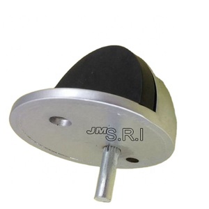 Fermaporta a Molla in Acciaio Inox e Lega di Zinco - Resistente Fermacancello per Porte Scorrevoli in Vetro con Design Moderno per Uso Alberghiero - Product Image 6
