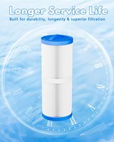 Filtro de Cartucho para Piscina BC-949, 50 Pies Cuadrados Compatible con Fil-bur FC-0172 Water-way Tele-weir 50 SD-01143 Rising Dra-gon 50