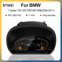 Panel de Instrumentos Digital LCD para Automóvil, Precio de Fábrica STWEI, Pantalla de 11 Pulgadas, Sistema Linux para BMW Serie 1 E87