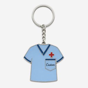 Porte-clés personnalisés de haute qualité pour infirmières, chaînes pour le personnel hospitalier, design de soins, souvenir, porte-clés pour travailleurs médicaux - Product Image 3