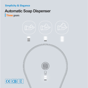 <span class=keywords><strong>Dispensador</strong></span> <span class=keywords><strong>de</strong></span> Jabón Automático <span class=keywords><strong>de</strong></span> Espuma, Moderno, Sin Contacto, con Sensor Infrarrojo, Montado en la Pared, <span class=keywords><strong>Recargable</strong></span> por USB, Silencioso y <span class=keywords><strong>de</strong></span> Respuesta Rápida - Product Image 5