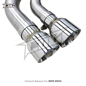 COC Valvetronic Catback tubo de escape para BMW M550 M550i G30 N63 4.4TT 3 pulgadas tubo Tuning sistema de escape Escape - Product Image 4