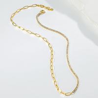 Grosir HONGXINXING Kalung Huruf Lucu Rantai Baja Anti Karat Unisex Perhiasan Fashion Hadiah Cocok untuk Dipakai Sehari-hari