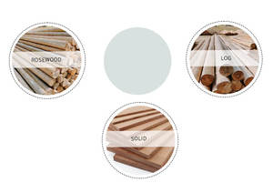 Lame de scie circulaire professionnelle multi-tronçonnage PCD 350 mm en carbure de tungstène TCT pour le travail du bois et la coupe longue - Product Image 4