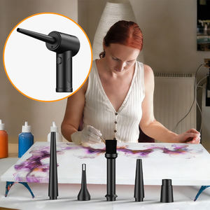 Plumero de aire eléctrico de 3 velocidades, Mini Pc, soplador de aire <span class=keywords><strong>para</strong></span> ordenador, teclado, pistola de plumero recargable portátil, plumero de aire comprimido inalámbrico - Product Image 3