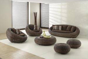 Conjunto de Muebles de Exterior de Ratán Sintético Hecho en Vietnam, Modelo Popular para Uso en Exteriores - Product Image 2