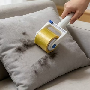 Rouleau Adhésif Anti-<span class=keywords><strong>Poils</strong></span> pour Vêtements - Rouleau de Remplacement à Déchirer avec Brosse Capteuse de <span class=keywords><strong>Poils</strong></span> - Produits de Toilettage pour <span class=keywords><strong>Animaux</strong></span> - Product Image 6