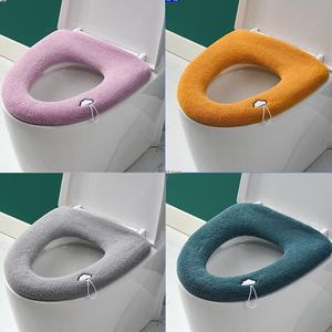 3161 hôtel universel chaud épais coussin pardessus trousse de toilette manipulé tricoté lavable anneau de qualité supérieure Polyester durable - Product Image 2