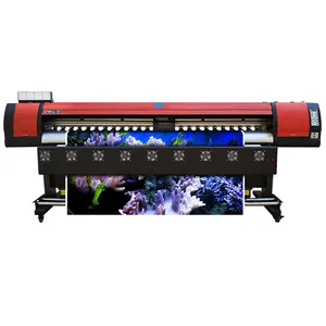 Impresora de rollo a rollo, máquina de impresión uv de 2,5 m con cabezal de impresión xp600