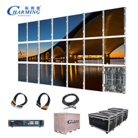 Écran LED géant pour scène intérieure/extérieure 500x500mm, mur vidéo LED P3.91, raccordement sans soudure, location d'écran LED