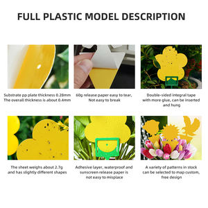 害虫を捕まえて庭の植物を保護するための強力な粘着ボードを備えたカスタマイズされた昆虫トラップ - Product Image 4