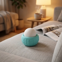 Masseur corporel personnel vibrant et flottant à télécommande - Rechargeable par USB, étanche IPX7, 10 fréquences, 50 dB de bruit