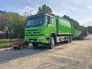 Howo <strong>Garbage</strong> <strong>Truck</strong> 22Cbm Trash Can Rear Loading And Compressing Waste Management <strong>Truck</strong> For Sale - Product Image 6