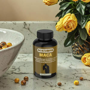 Cápsulas de refuerzo de energía Sexmax de etiqueta privada OEM-Maca negra para hombres, potenciador natural, soporte de resistencia y vitalidad - Product Image 1