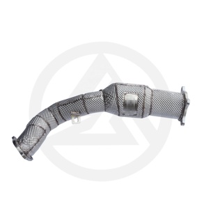 Downpipe Catalizado CSZ ODM de Alta Calidad para <span class=keywords><strong>Porsche</strong></span> <span class=keywords><strong>Macan</strong></span> 2.0T 95B, Downpipe de Alto Flujo con Sistema de Escape con Protector de Calor - Product Image 4