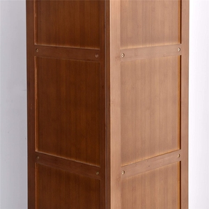 Estantería de esquina de estilo moderno para sala de estar, librería personalizada, barata - Product Image 6