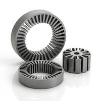 Inti Transformator Sensor Listrik Laminasi Baja Silikon Terorientasi UI Core Standar ASTM B35G155/B30G120 Grade Model UI-60