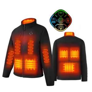 Chaqueta cálida con calefacción para hombre de estilo <span class=keywords><strong>americano</strong></span>, chaqueta con calefacción acogedora, chaqueta para exteriores, Veste Thermique Chauffante para montar, viajar, acampar - Product Image 1