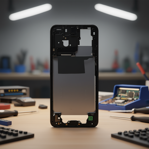 Scocca Posteriore Nera in ABS per Redmi Note 11S, Parte di Ricambio per Telefono Cellulare - Product Image 3