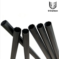 Tube rond en fibre de carbone 3K de précision, diamètre extérieur de 1 mm à 8 mm, paroi ultra-fine pour flèches, accessoires de tir à l'arc