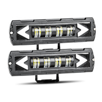 Mini lampe stroboscopique RCJ 25W, barre lumineuse d'avertissement à 4 LED, feux clignotants d'urgence montés en surface pour état de camion et de voiture, nouveauté