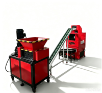 Petite machine de granulation de câbles en cuivre, séparateur de fils usagés en cuivre et plastique, mini équipement de recyclage de granulation de cuivre