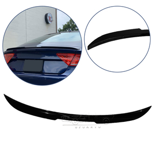 Phụ Tùng Ô Tô Xe Hơi Hoàn Toàn Mới Cánh Gió Điện Mở Rộng Cốp Sau Bằng Sợi <span class=keywords><strong>Carbon</strong></span> Nhựa ABS Cho Audi A7 S7 2012-2018 - Product Image 1