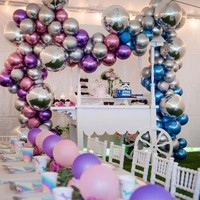 10 ballons en latex chromé perlé de 12 pouces, durables, pour Noël, festivals, mariages, fournitures de fête, décorations gonflables