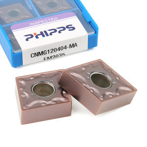 PHIPPS yüksek kaliteli tungsten karbür kesici uç cnmg 120408 120404 torna aracı insert cnmg120404 cnmg120408 - Product Image 1