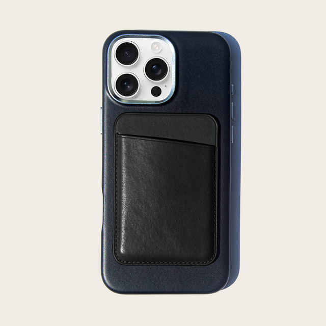 Luxury Premium Vegan Genuine/PU Leather Mobile Phone Cases Magnetic Compatible for iPhone 15/16 Series Eco-Friendly Stylish