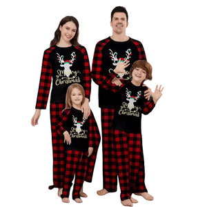 Qy i migliori set genitore-figlio per le vacanze albero di natale pigiami a manica lunga - Product Image 1