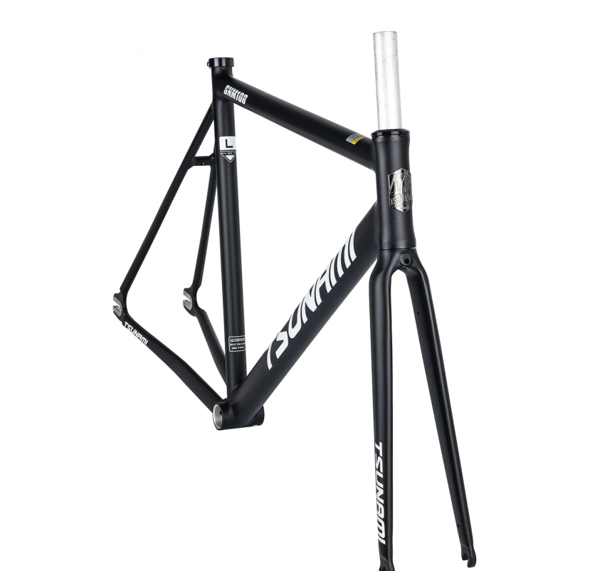 Tsunami 700C SNM 100 Aluminium Alloy Track Bike Frame - Durable Tsunami 700C SNM 100 Aluminium Alloy Track Bike Frame - Durable