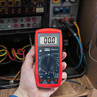 Multimeter Digital VA Tools MS8221D Manual-Ranging 600V AC/DC Penguji Tegangan CATIII 600V Keamanan 10A Pengujian Arus Baterai