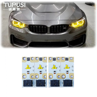 Module d'éclairage LED TUPUSI pour BMW X3 X4 X5 X6 E70, yeux d'ange au xénon jaunes, panneau DRL, diode 12V, insert 63117263051