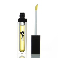 Vente en gros Tubes de rouge à lèvres en plastique carrés personnalisés 5ml Tubes de brillant à lèvres carrés vides Boîtes pour emballage cosmétique