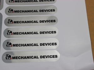 Autocollant avec logo d'entreprise pour crème pour les mains, imperméable et durable - Product Image 1
