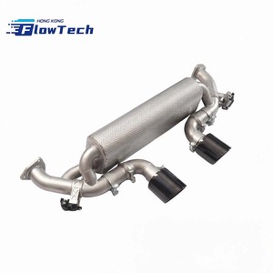 Sistema de escape Catback con válvulas de acero inoxidable T304 para Porsche 911 991/991.1 GT3 3.8l 475 - Product Image 3