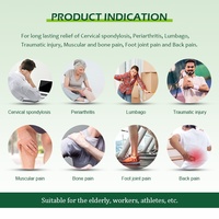 Patch transdermique antidouleur, service OEM, adhésif, analgésique à base de plantes, patch naturel contre la douleur, pansement pour les douleurs articulaires, dorsales et musculaires