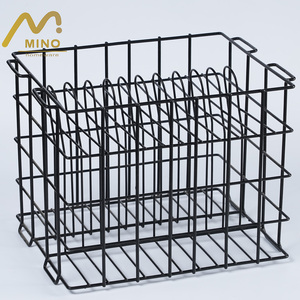 Promotion : Panier de <span class=keywords><strong>rangement</strong></span> en treillis métallique épaissi, égouttoir à vaisselle en métal, support de <span class=keywords><strong>rangement</strong></span> pour <span class=keywords><strong>assiettes</strong></span> de présentation - Product Image 2
