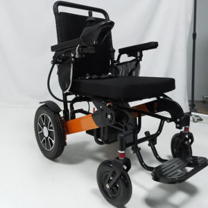 2024 actualización electromagnetismo freno silla de ruedas eléctrica sillas de ruedas eléctricas plegables para discapacitados - Product Image 4