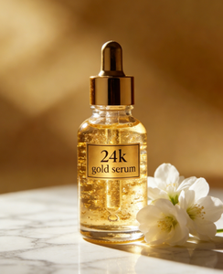 Sérum personnalisé en or 24 carats Rides Ridules Anti-âge et éclaircissant Sérum pour le visage en or 24 carats à la vitamine <span class=keywords><strong>C</strong></span> pour blanchissement de la peau - Product Image 3