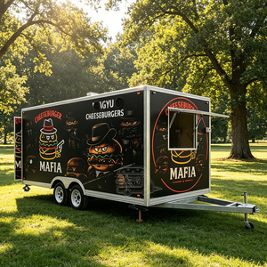 Made To Order Fried Chicken Trailer Heavy Duty Burger Food Truck DOT Mobile Restaurant - Product Image 4