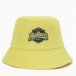 Chapeau Bob en Toile Brodé Motif Ours, Style Pêcheur, Printemps-Été, pour Activités de Plein Air, Unisexe Adulte - Product Image 1