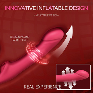 Masturbador Femenino Transfronterizo, Vibrador Telescópico, Masajeador AV, Dildo, Estimulador de Punto G, Juguete Sexual para Adultos de Moda, Wild Lily - Product Image 3