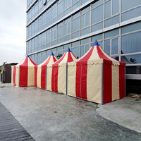 Tentes de pagode d'auvent colorées extérieures personnalisées de 3x3m avec des cadres antirouille d'alliage d'aluminium