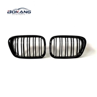 Grille de calandre avant décorative noire brillante de haute qualité pour BMW Série 5 E39 1996-2003