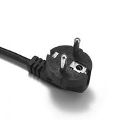 Câble d'extension d'alimentation CA de 1,2 m, prise Schuko UE, IEC C13, charge USB haute vitesse pour projecteur, PC, ordinateur, moniteur, imprimante, mobile