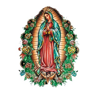 Custom la nostra signora <span class=keywords><strong>di</strong></span> Guadalupe spille per cappelli vergini disegna la tua spilla smaltata con smalto morbido e brillante - Product Image 2