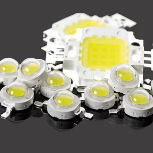 Atacado 45Mil chip epistar 1W 3W 5W branco quente vermelho azul verde UV 365nm 400nm 405nm 440nm 660nm LED de alta potência personalizado